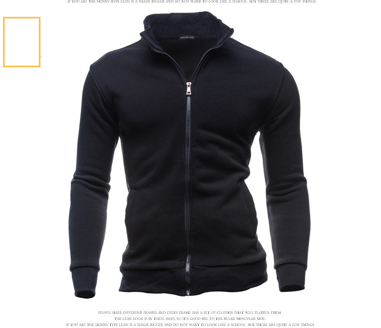 Men's Clothing wsih men's retro sweatshirt sports cardigan fleece zipper jacket_autovado.com