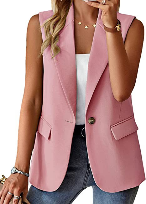Women's Casual Fashion Temperament Suit Vest For Women_autovado.com