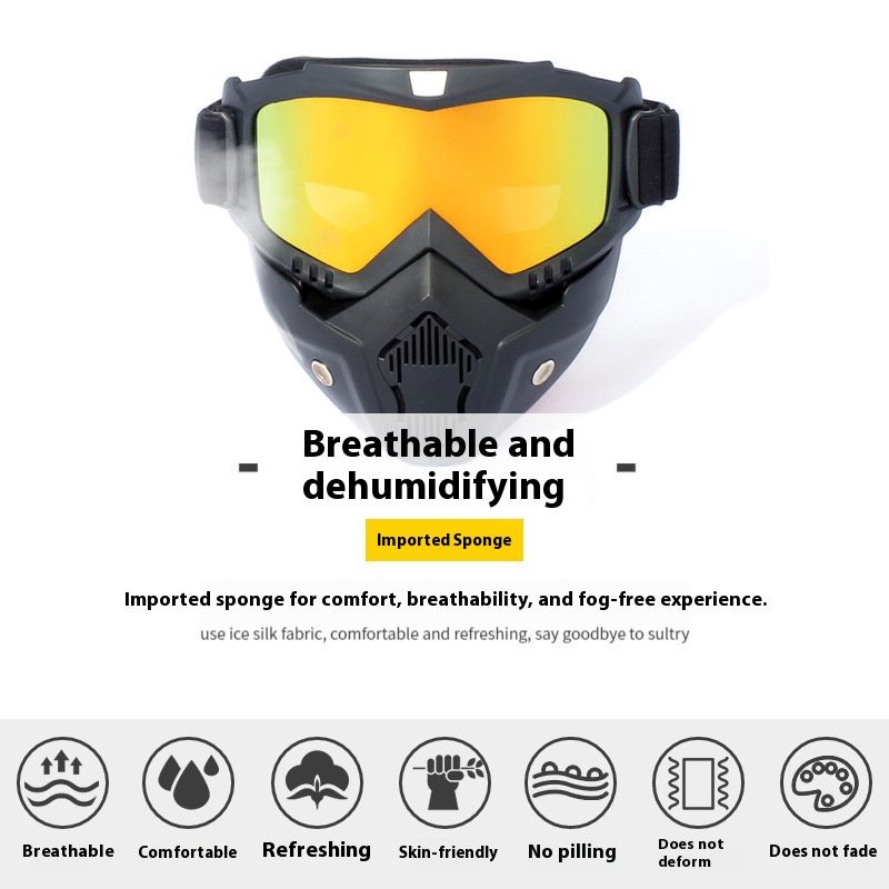 Full-Face Anti-Fog Welding Goggles With Interchangeable Lenses – Dustproof, Windproof & Anti-Glare Protective Eyewear For Men & Women_autovado.com