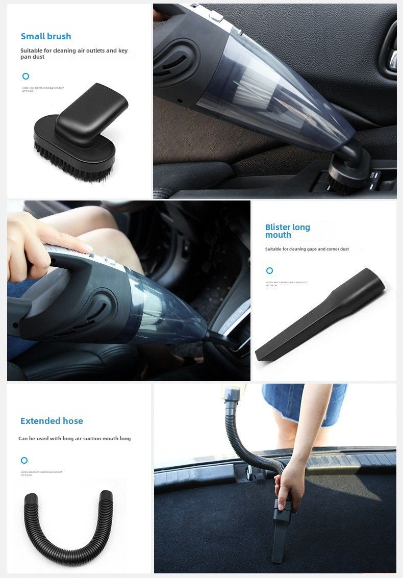 Car vacuum cleaner portable handheld wireless vacuum cleaner high-power wet and dry vacuum cleaner dust remover household_autovado.com