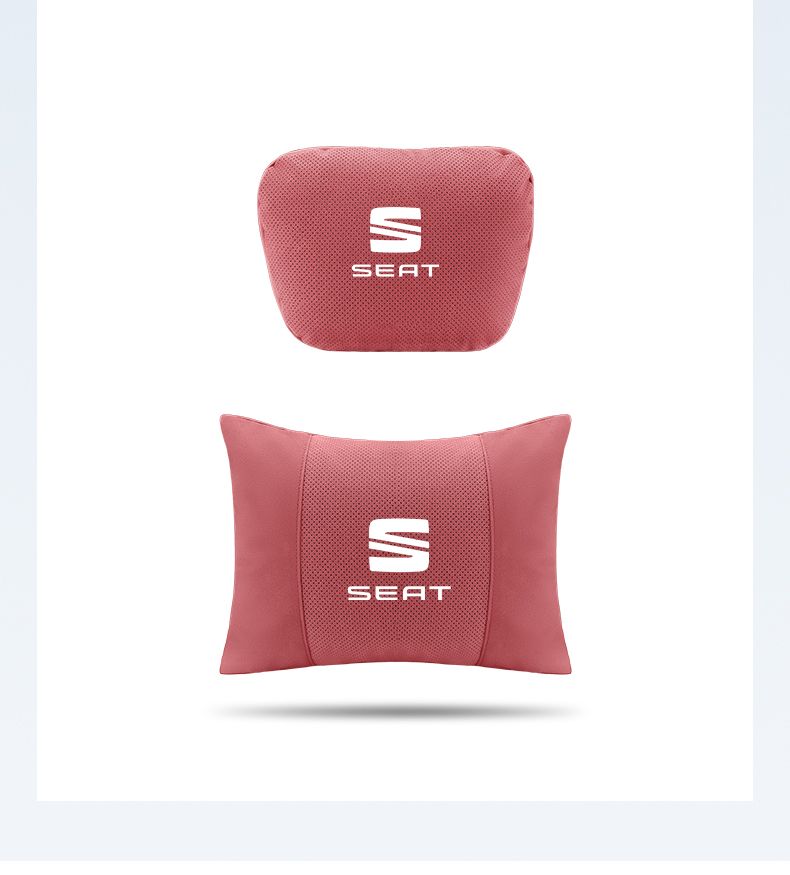 For FR Leon Ibiza Alhambra Arona Arosa Ateca Cordobe Exeo Tarraco Toledo Car Headrest Support Seat Soft Neck Pillow_autovado.com