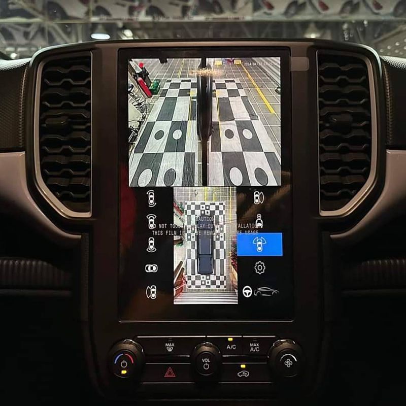 360° Panoramic Camera System For Ford Explorer/Ranger/Everest/Raptor - HD Night Vision Parking Assistant With 4K DVR & Dynamic Guidelines_autovado.com