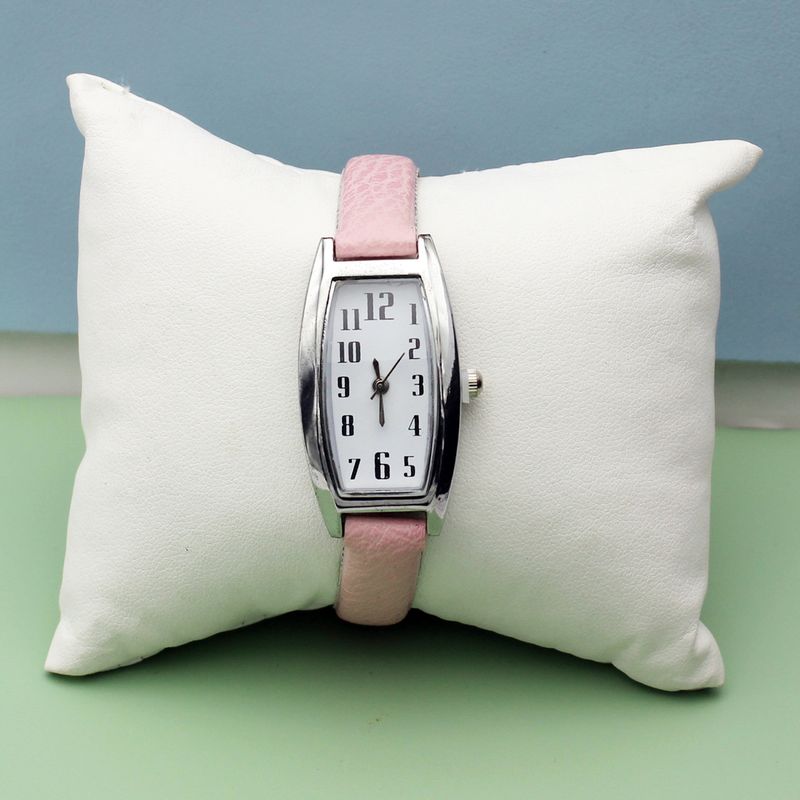 Women's square watch belt quartz watch_autovado.com