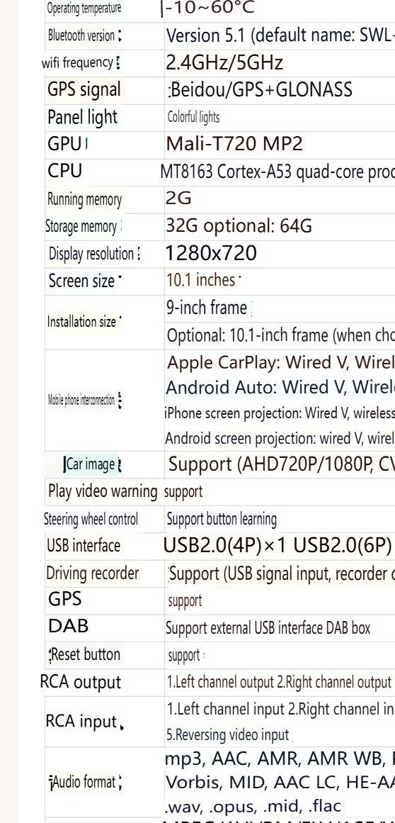 10.1" Universal Android Car Stereo With HD Backup Camera - 4G Octa-Core Touchscreen GPS Navigation System, Wireless CarPlay/Android Auto, Bluetooth 5_autovado.com