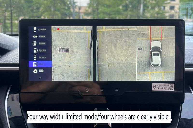 3D 360° Panoramic Camera System For New Toyota Prado - HD Night Vision Parking Assistant With 4 Channel DVR & Loop Recording_autovado.com