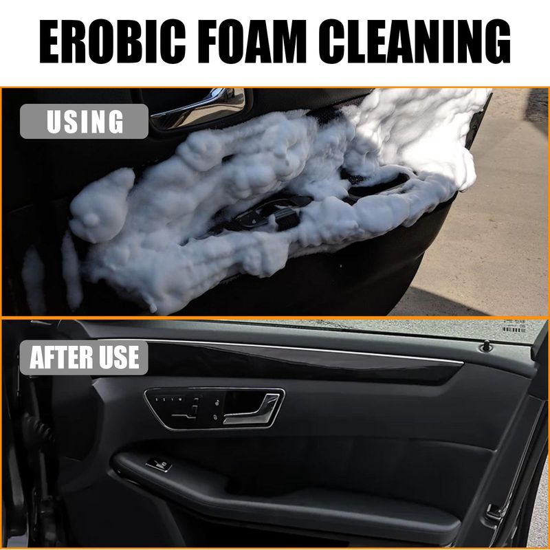 Car Interior Foam Cleaner Wash Free Decontamination Seat Ceiling Instrument Panel Foam Cleaner_autovado.com
