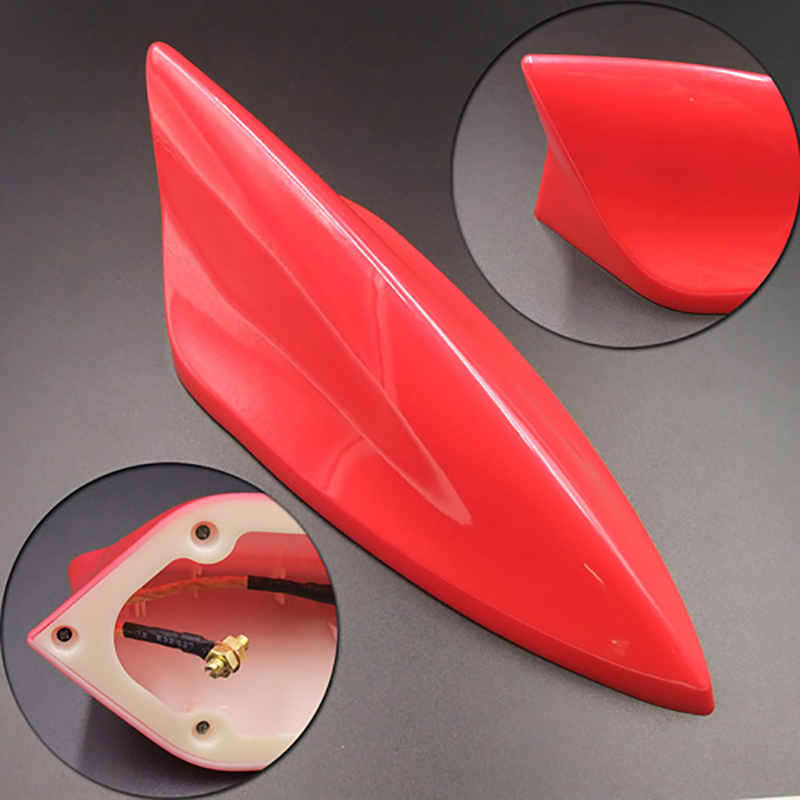 Yuanmheng Stylish Universal Auto Car Roof Shark Fin Signal Antenna FM/AM Radio Aerial_autovado.com