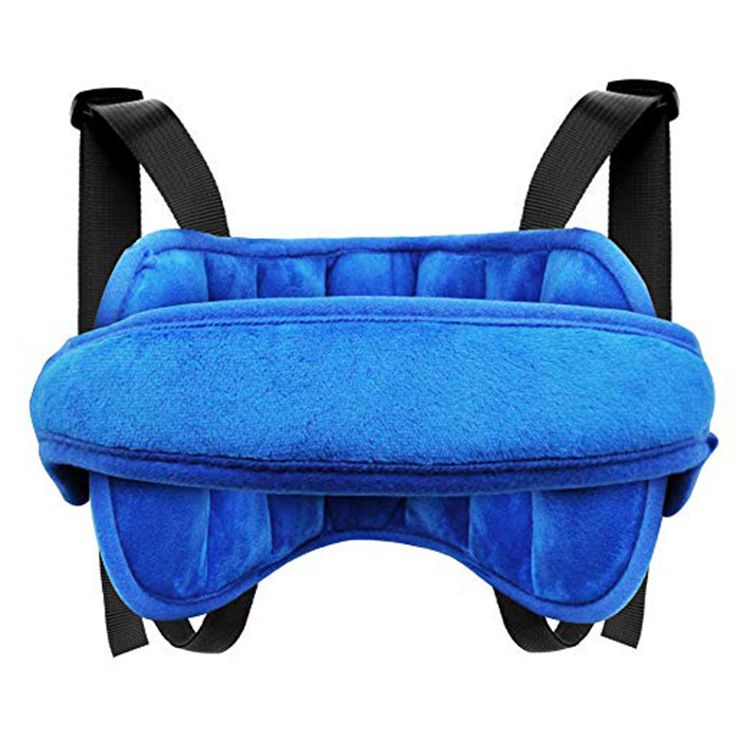 Baby head fixing belt child car seat head rest headrest head sleep aid with protective pad_autovado.com