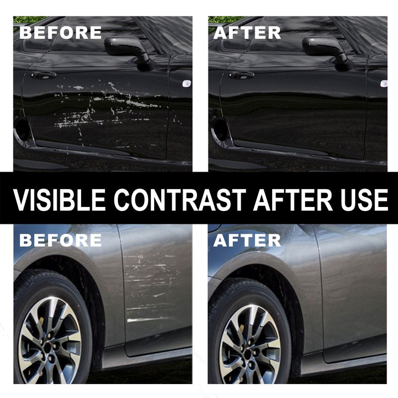 Homonth Car Scratch Remover Cloth, Car Scratch Repair Paint Polishing Scratch Refurbishment Maintenance Wipe_autovado.com