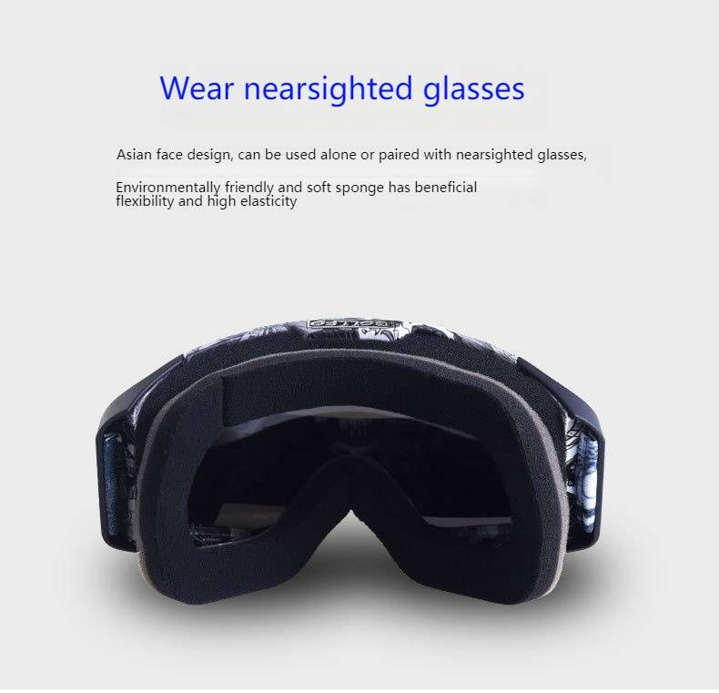 Motorcycle Goggles For Adults – UV Protection, Anti-Fog, Interchangeable Lenses – Off-Road, Motocross, ATV Riding – Lightweight & Durable PC Frame_autovado.com