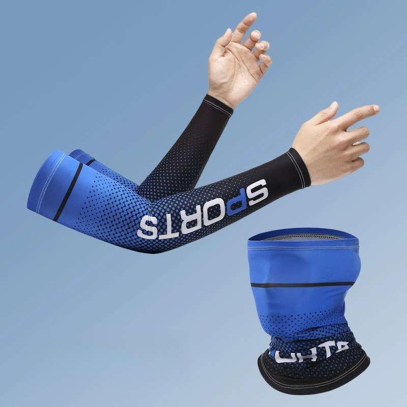 Ice Men's Summer Sun Refreshing, Breathable Arm Protection, Driving, Outdoor Cycling, Sports, Ice Silk Sleeve Cover_autovado.com