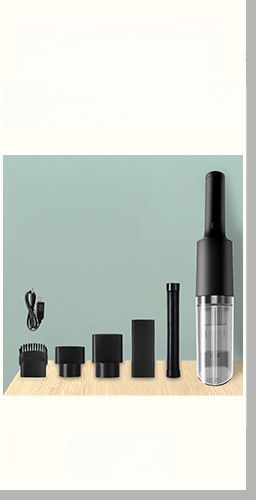 Wireless charging car vacuum cleaner car with large suction hand-held mite removal pet cat dog hair vacuum cleaner household_autovado.com