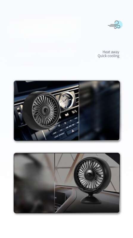 Car Center Console Multifunctional Car USB Cooling Air Outlet, Mini Small Fan, Portable Fan_autovado.com