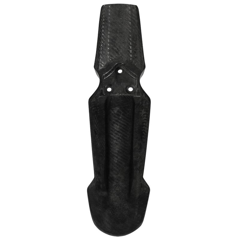 Carbon Fiber Front Fender For Electric Dirt Bike - Lightweight & Durable Motorcycle Mudguard Upgrade (49x13x10cm, Black Gold/Black Purple)_autovado.com