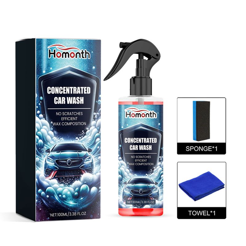 Homonth Concentrated Car Wash, Car Exterior Renovation Cleaning Decontamination Care And Maintenance Cleaning Agent_autovado.com