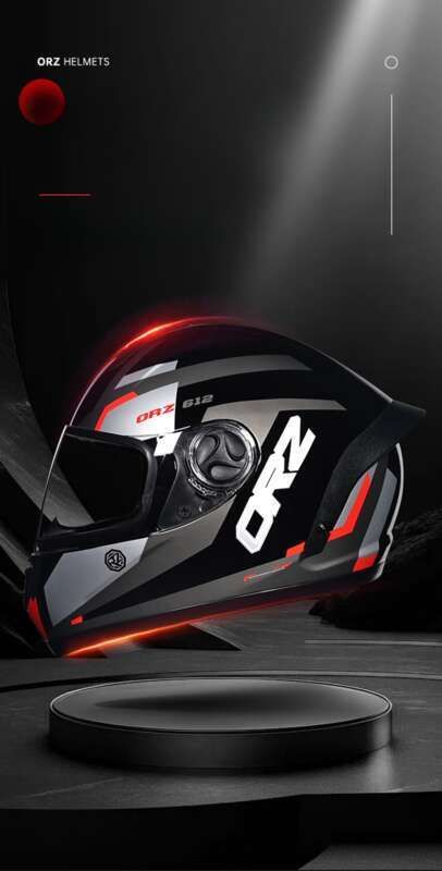3C Certified National Standard Motorcycle Helmet, Full Helmet For Men Women, Winter Warmth And Safety, Seasons, Knight_autovado.com