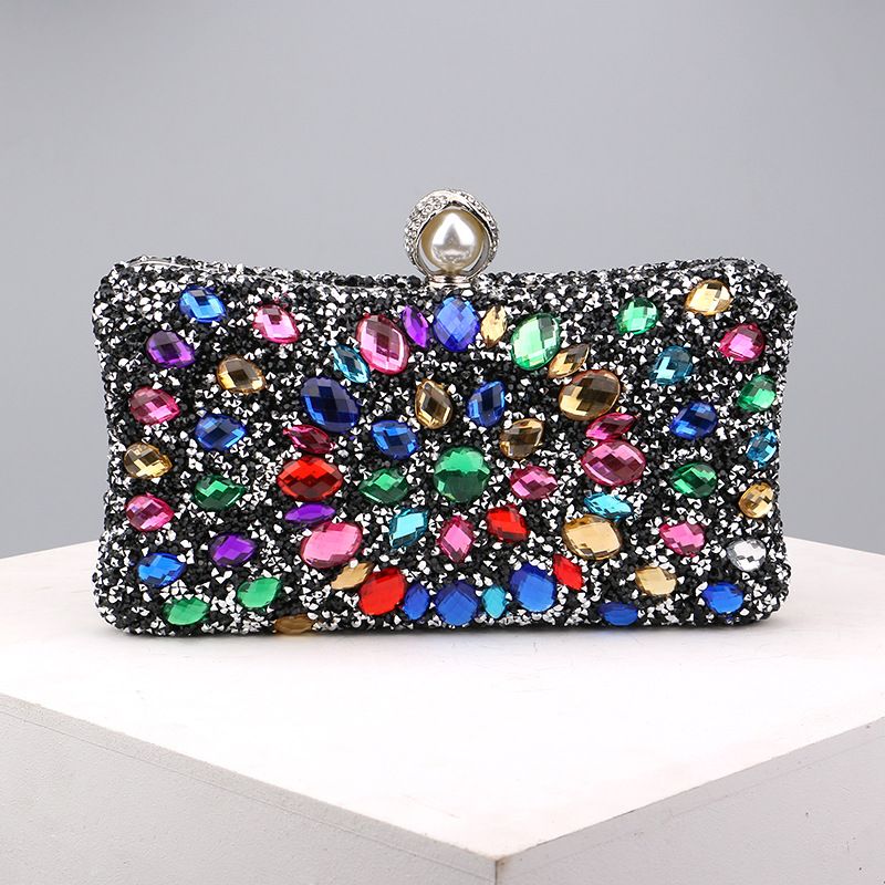 Popular diamond-encrusted bag dinner bag women's fashion banquet versatile dress evening bag_autovado.com