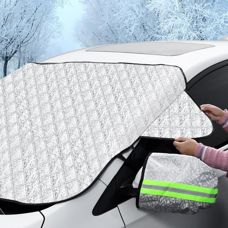 Thickened car frost shield Frost shield Front windshield to protect against winter snow shield_autovado.com