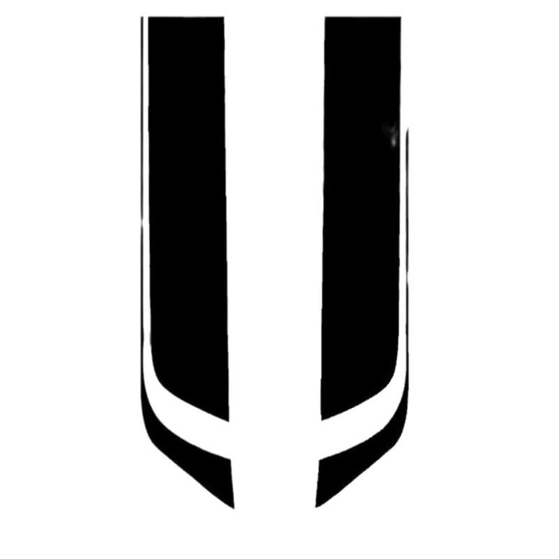 Car Machine Cover Decorative Striped Stickers, Suitable For All Cars, SUVs, Off-road Vehicles, Universal Stickers_autovado.com