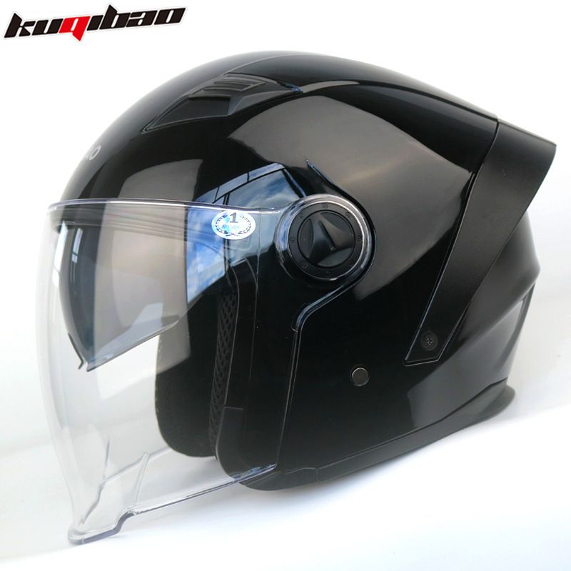 CoolRide Pro Motorcycle Helmet For Men & Women - Dual Visor ABS 3/4 Helmet With 3C Certification - Lightweight & Ventilated For All Seasons_autovado.com
