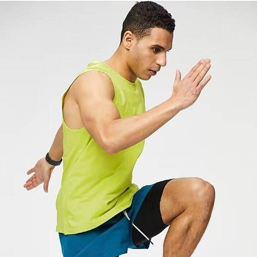 Men's Clothing Quick-Drying Vest Loose Training Ice Silk Running Vest Sports Fitness Clothes Waistcoat _autovado.com