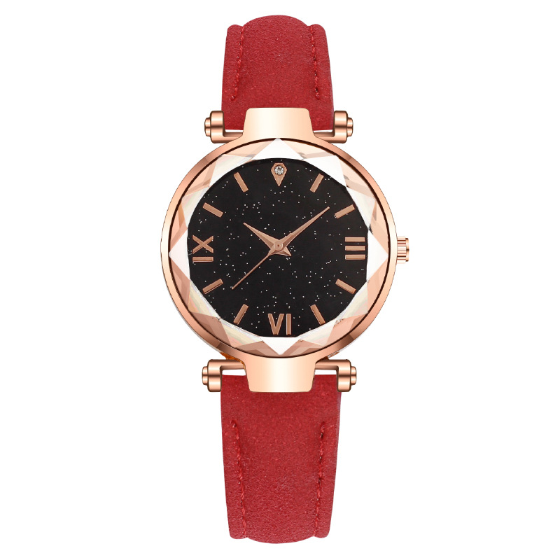Starry Sky women's watch women's watch student belt fashion new fashion Korean style simple_autovado.com