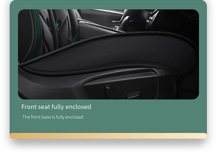 Winter Car Cushion Seat Cover Full Surrounding Four Seasons General New Leather Seat Cover Linen Leather Seat Cushion Seat Cover_autovado.com