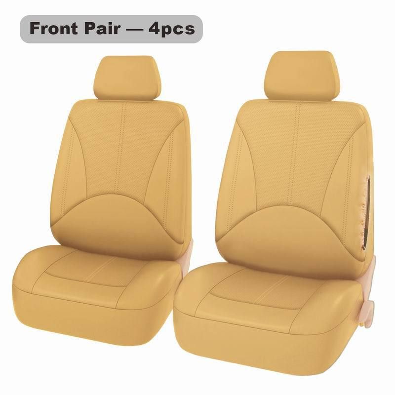 General car seat 9-piece PU leather car four seasons general seat cushion cover_autovado.com