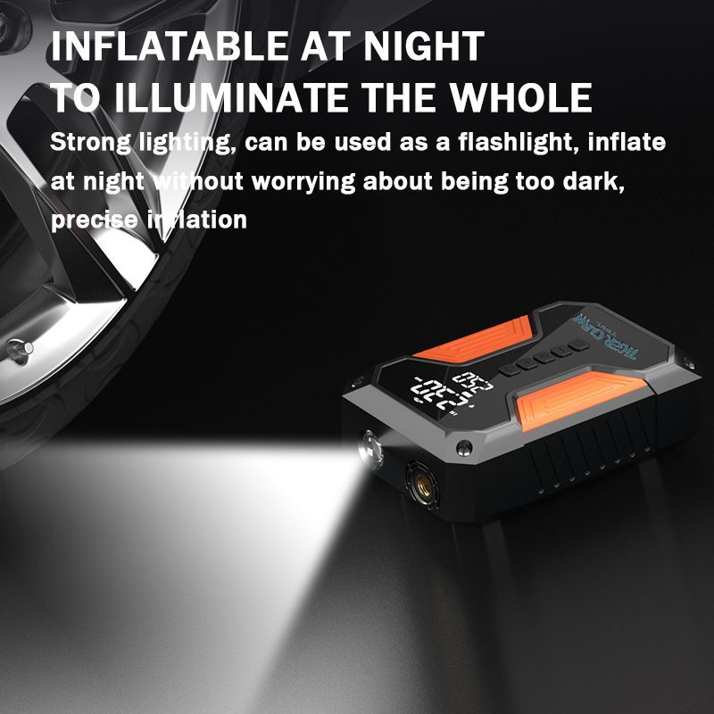 4 In 1 Tiger Claw Tool Jump Starter Air Pump Car Jumper Train Power Bank_autovado.com