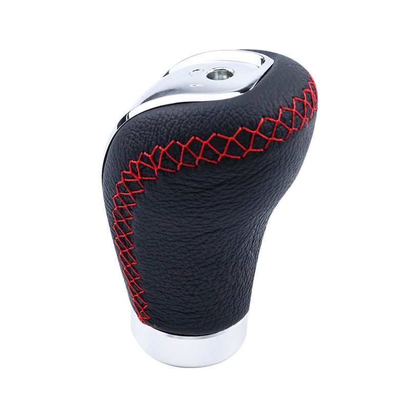 Hot Selling Universal Car PU Rod Ball Handball Genuine Leather Knob 3 Gear Shift Head_autovado.com
