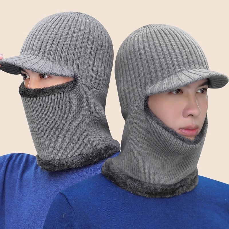 Warm Headgear For Men And Women, Windproof Hat, Cold-Proof Mask, Winter Cycling Neck Warmer, Face Shield, Electric Bike_autovado.com