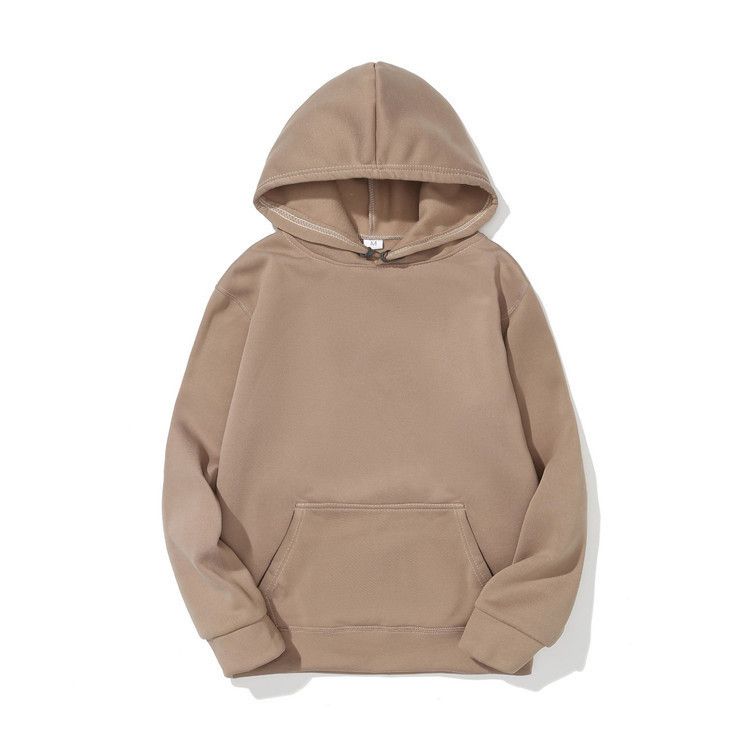 Men's Clothing heavy large size solid color hooded sweatshirt hoodie sweatshirt _autovado.com