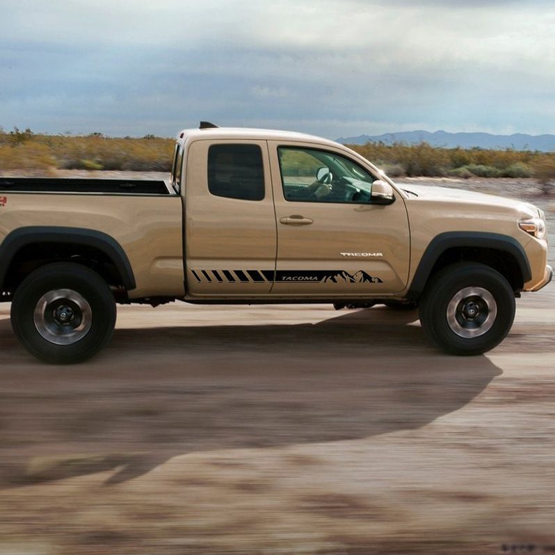 Suitable For Toyota Tacoma TRD Side Door Vinyl Off-road Sports Decal Car Sticker_autovado.com