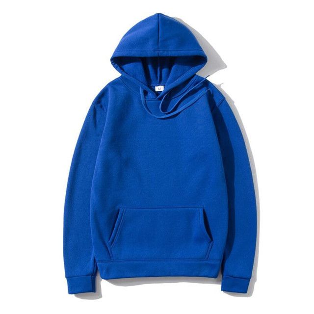 Men's Clothing heavy large size solid color hooded sweatshirt hoodie sweatshirt _autovado.com