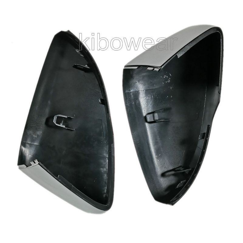 Black Side Wing Mirror Caps Cover for VW Nivus T-cross 2020 2021 2022 T-roc Troc Replace for Skoda Octavia III 2014 2019_autovado.com