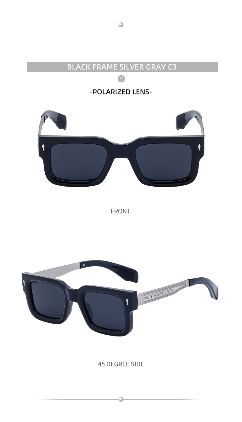 Vintage polarized sunglasses Men's fashionable sunglasses men's glasses_autovado.com