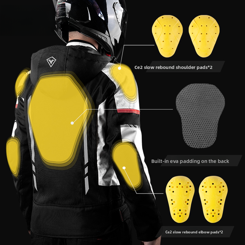 Riding For Men And Women, All-Season Motorcycle Clothing, Winter Thermal Anti-Fall Rider Gear, Windproof Protective_autovado.com