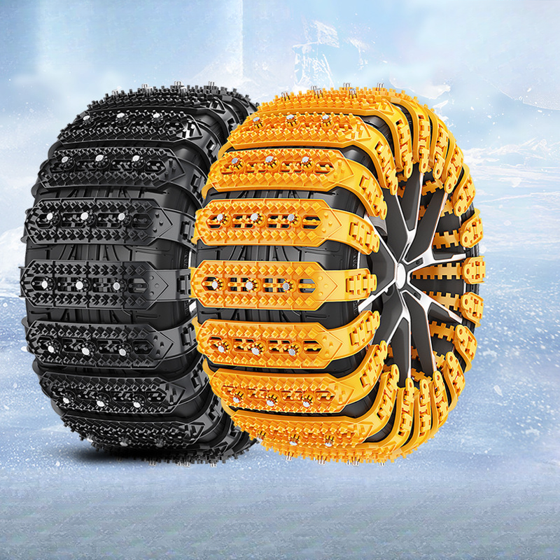 Cross-Border Product Tire Snow New Universal TPU Low-Temperature Suitable Car Anti-Slip Chains_autovado.com