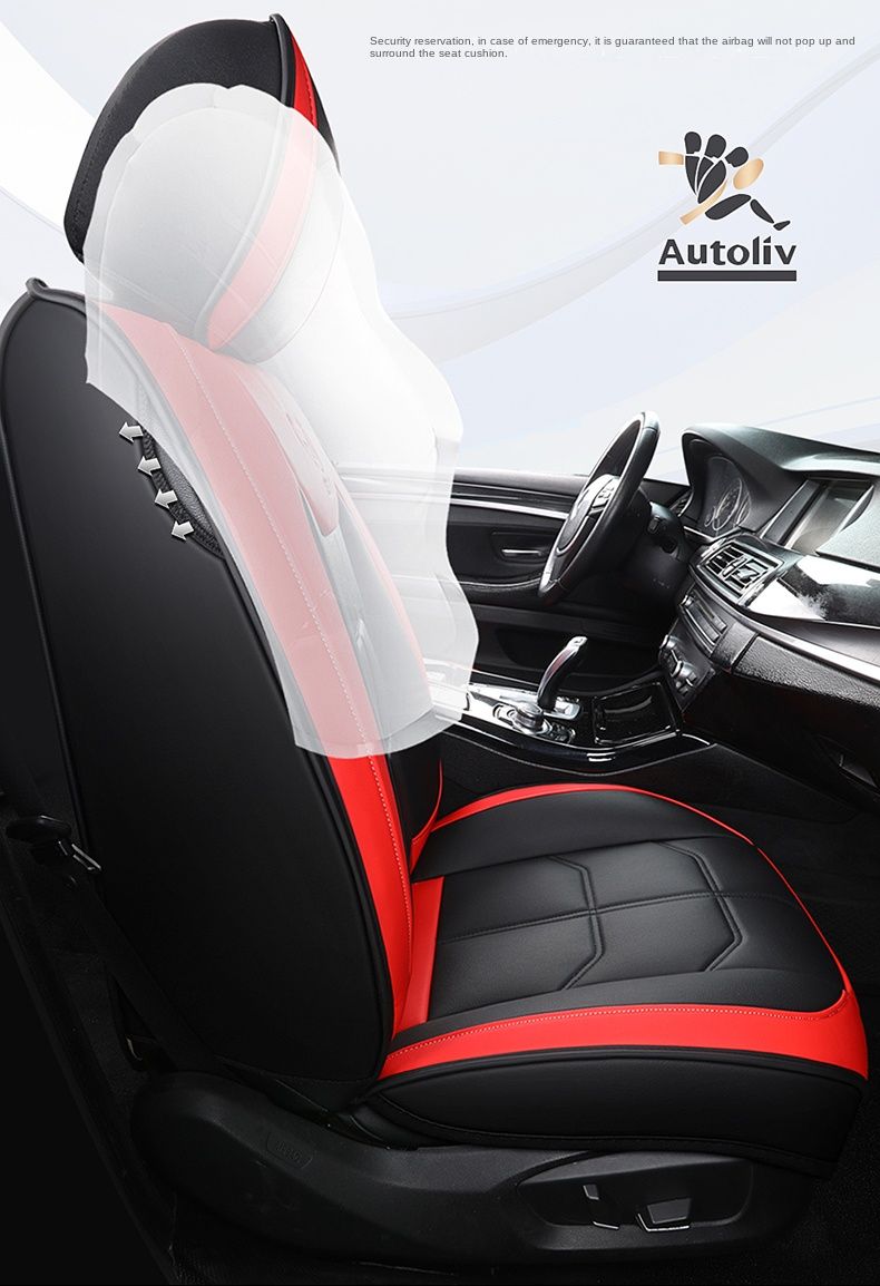 1 PC Universal PU Leather Car Seat Cover For SEAT All Car Models Leon Arona Ateca Tarraco Ibiza Alhambra Interior_autovado.com