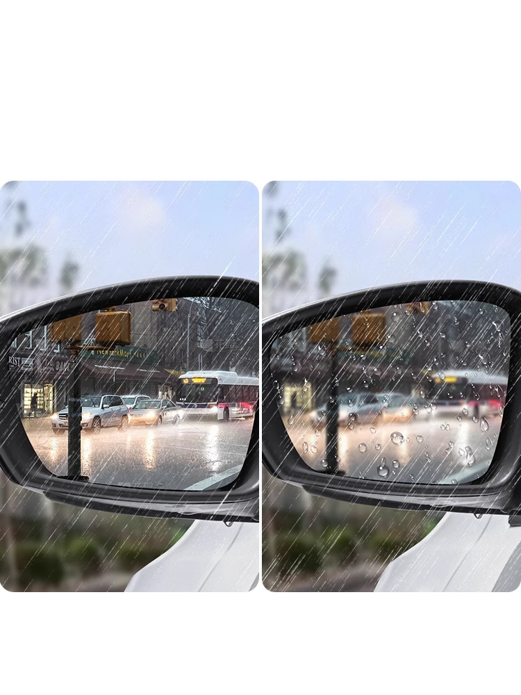 Car rearview fog anti reflective film, reverse mirror glass waterproof and defogging products_autovado.com