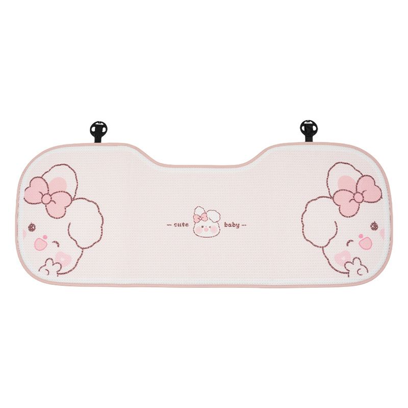 Cute Cartoon Women's Seat Cover Universal Anto Interior Accessories Fashion Anti Slip Breathable Girl Car Cushion Covers_autovado.com
