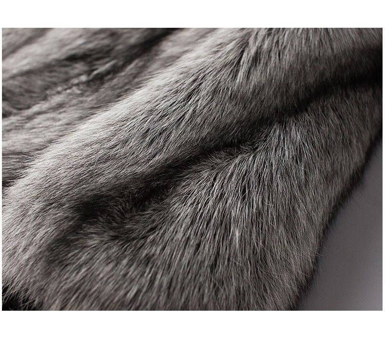 Men's clothing Autumn-winter fur men's coat Fashion casual silver fox fur coat thickened to keep warm_autovado.com