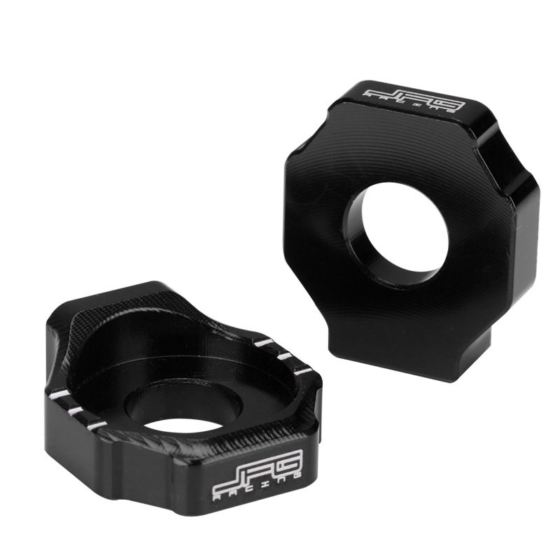 Universal Motorcycle Chain Adjuster - Heavy-Duty Rear Wheel Alignment Tool For Dirt Bikes & Off-Road Motorcycles (Red/Blue/Black)_autovado.com