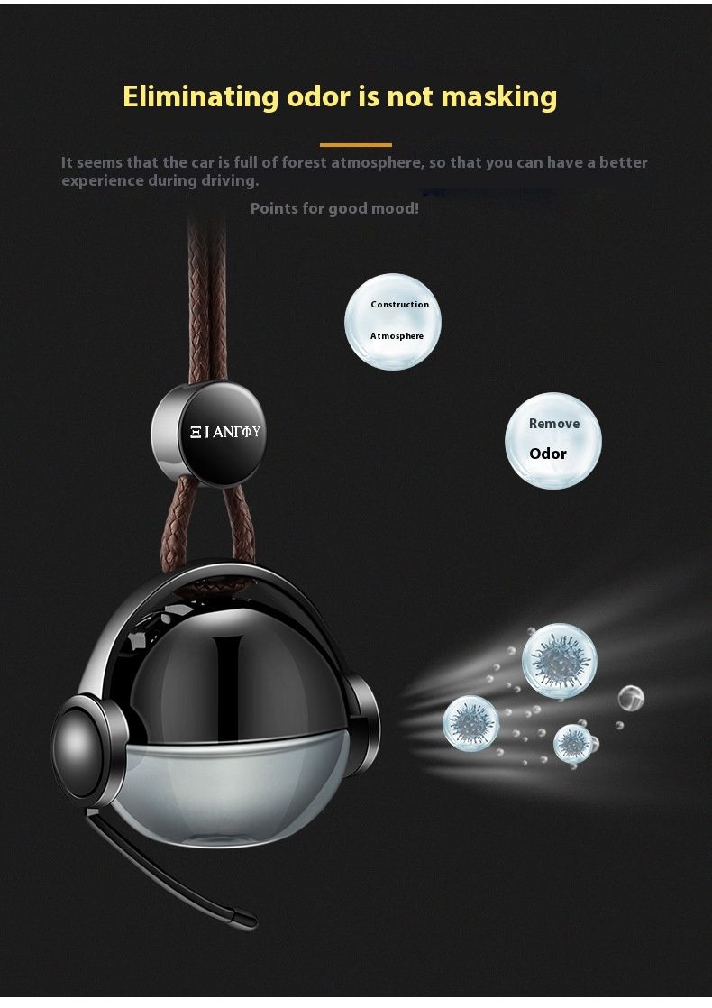 2024 New Creative Metal Pendant Car Perfume Pendant Car Perfume in Car Fragrance Bottle Essential Oil Fragrant Car Pendant_autovado.com