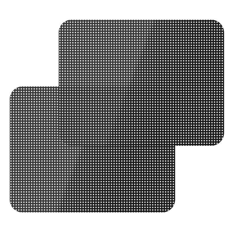 Interior Side Window Electrostatic Adhesive Car Panel Sun Protection Sunshade Sticker 2 Pieces_autovado.com