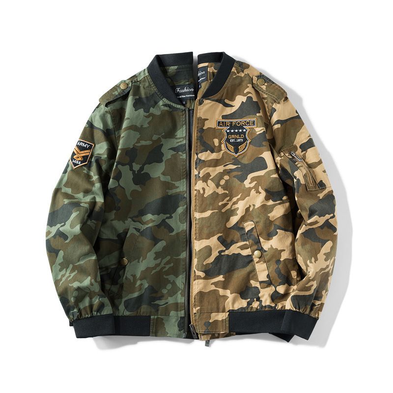Men's Clothing jacket Large Size jacket Bomber jacket Men's jacket Coat Men's Work jacket Camouflage _autovado.com