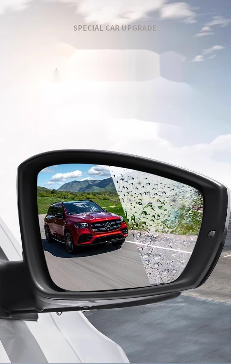 Car rearview fog anti reflective film, reverse mirror glass waterproof and defogging products_autovado.com