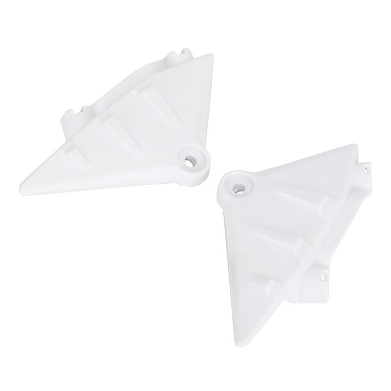 Motorcycle Frame Under Guard Cover - Durable ABS Plastic, Sleek Black Design, Easy Installation For Custom Bike Styling (14.5x7.5x2cm)_autovado.com
