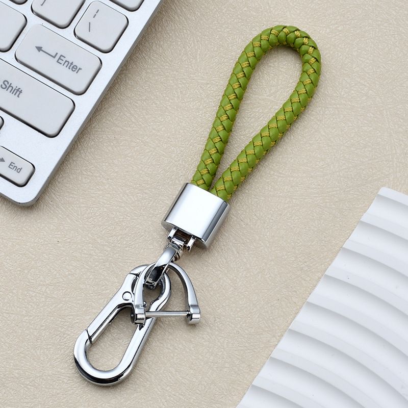 Creative Internet Celebrity Keychain Women's Car Rope Keychain Cute Ins School Bag Pendant Chain Ring Keychain_autovado.com