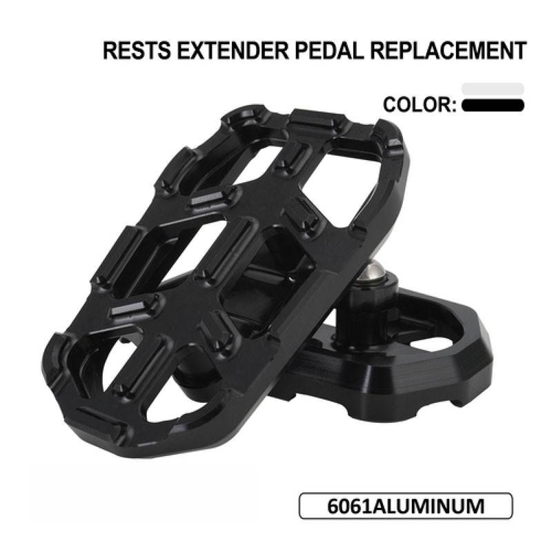 Aluminum Alloy CNC Motorcycle Foot Pegs - Heavy Duty, Non-Slip, Universal Fit For Most Bikes (Multiple Colors Available)_autovado.com